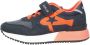 Replay Fiber JR 1 Sneakers Jongens Oranje - Thumbnail 1