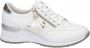 Rieker comfort wedge sneakers wit - Thumbnail 1