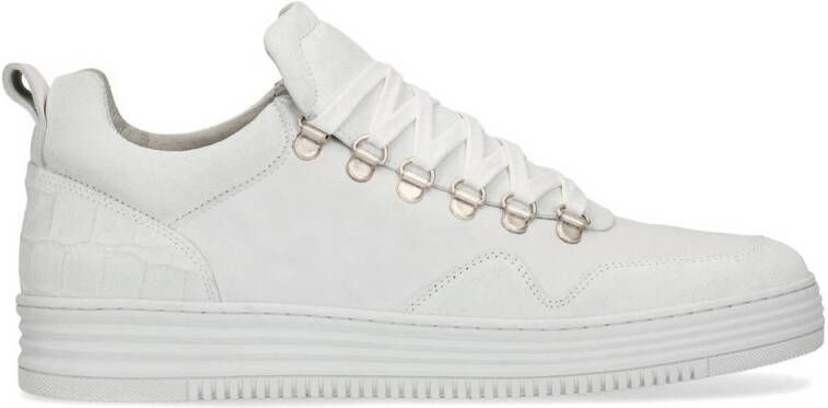 Sacha Heren Witte suède sneakers