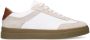 Sacha Heren Witte sneakers met beige suède details - Thumbnail 1