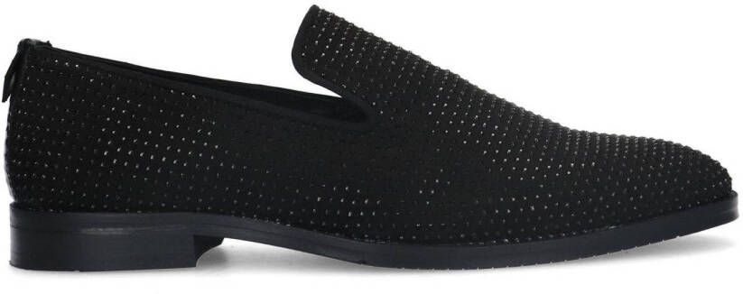 Sacha Heren Zwarte loafers met strass