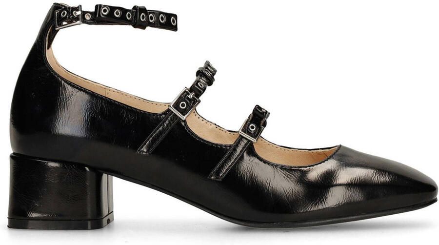 Sacha Dames Zwarte lak Mary Jane's