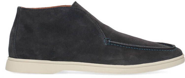 Sacha Heren Blauwe suède loafers