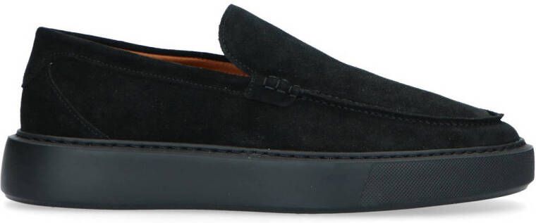 Sacha suède loafers zwart