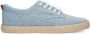 Sacha Heren Blauwe canvas sneakers - Thumbnail 1