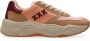 Scotch & Soda Celest chunky suède sneakers roze zand - Thumbnail 1