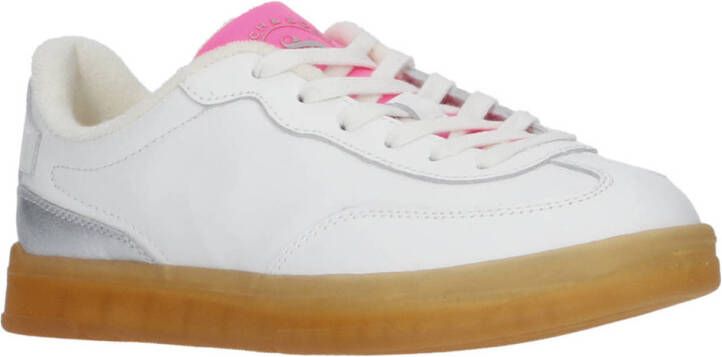 Scotch & Soda Scoth & Soda sneaker Nixie wit leder