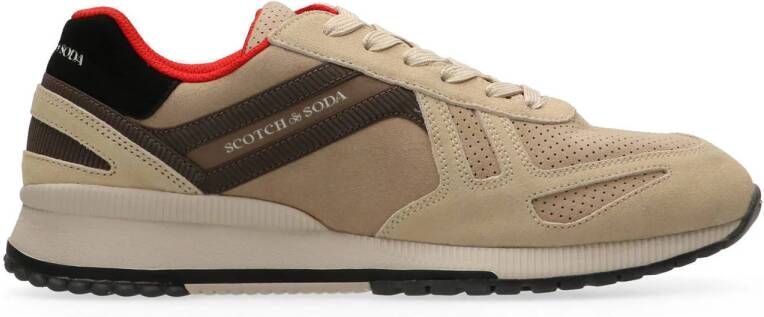 Scotch & Soda Vivex sneakers zand