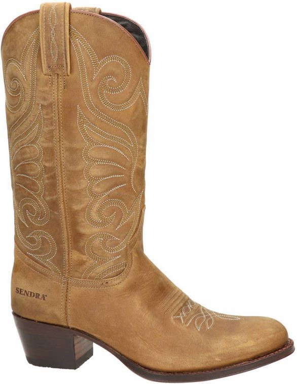 Sendra 11627 Debora dames cowboylaarzen Cognac