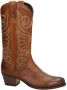 Sendra 11627 Deborah leren cowboylaarzen cognac - Thumbnail 1