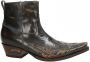 Sendra 12185 Mimo leren cowboylaarzen donkerbruin - Thumbnail 1