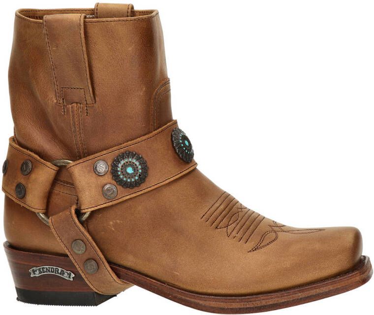 Sendra 13857 Blues Strong nubuck cowboylaarzen camel