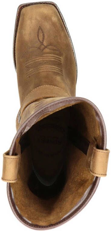 Sendra 17352 Pete Flex nubuck cowboylaarzen bruin