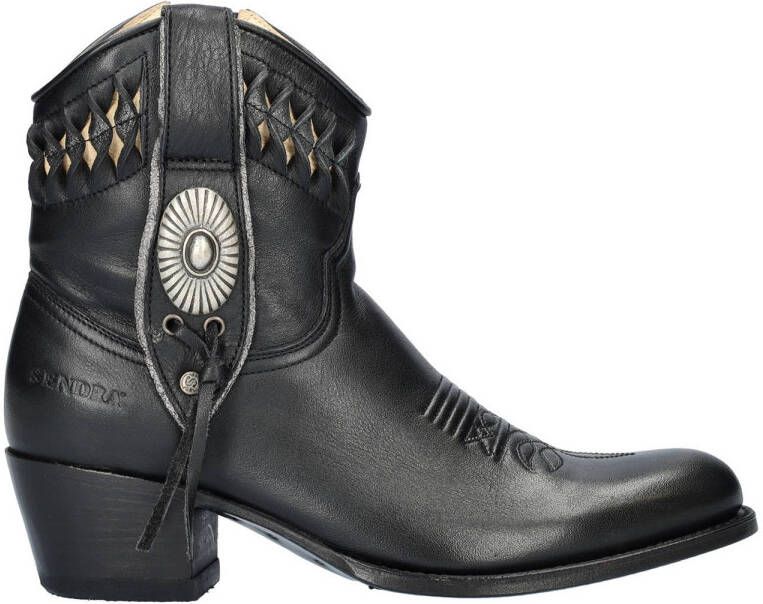 Sendra Debora dames cowboylaars Zwart