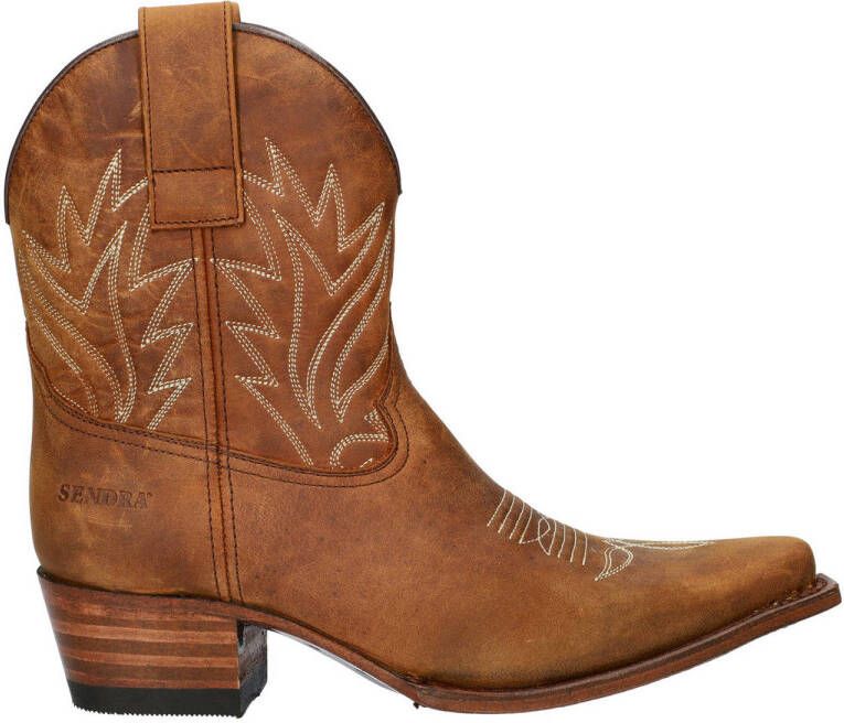 Sendra Gene Berdy dames cowboylaars Cognac