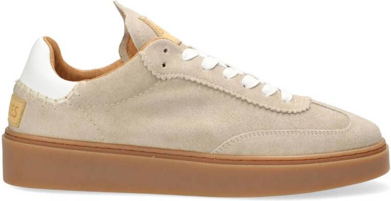 Shabbies Amsterdam Bossa Nuovo suède sneakers beige