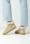 Shabbies Amsterdam Enkel Boot Chewy Moux Doubleface Beige Dames Laarzen - Thumbnail 1