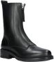 Shabbies Amsterdam Boot Dean Zipa Black Dames Laarzen - Thumbnail 2