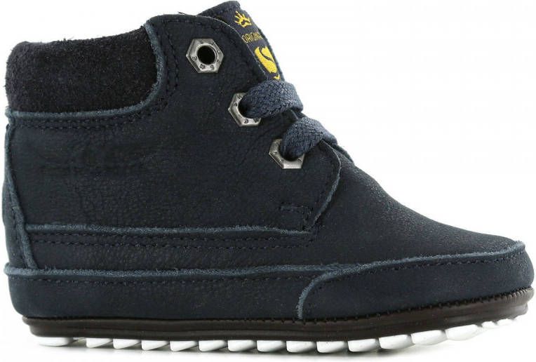 Shoesme BP20W034-B leren babyschoenen donkerblauw Leer 21