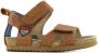 Shoesme BI21S096-A leren sandalen cognac Bruin Jongens Suede Effen 26 - Thumbnail 1