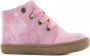 Shoesme Flex FL21W001-A leren veterboots roze metallic Meisjes Nubuck Effen 23 - Thumbnail 1