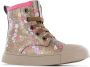 Shoesme gebloemde sneakers brons Meisjes Imitatieleer Bloemen 24 - Thumbnail 2