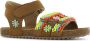 Shoesme leren sandalen met kraaltjes bruin Meisjes Leer All over print 24 - Thumbnail 1