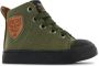 Shoesme SH22W036-B leren sneakers olijfgroen - Thumbnail 2