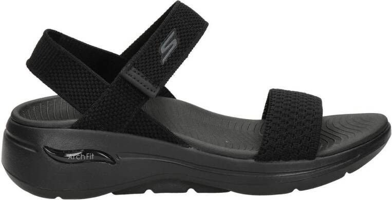 Skechers Arch Fit Go Walk sandalen zwart