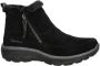 Skechers art 167862 BLK easy going cool zip enkel rits ZWART - Thumbnail 1