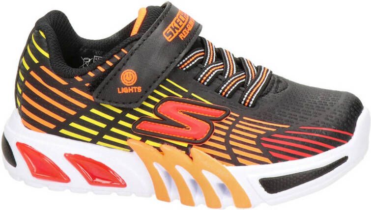 Skechers Flex Glow Elite sneakers met lichtjes rood multi