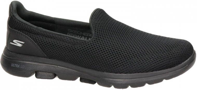 Skechers GoWalk 5 instappers zwart