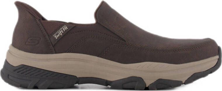 Skechers Bruine IZAIAH FARLEN instapper