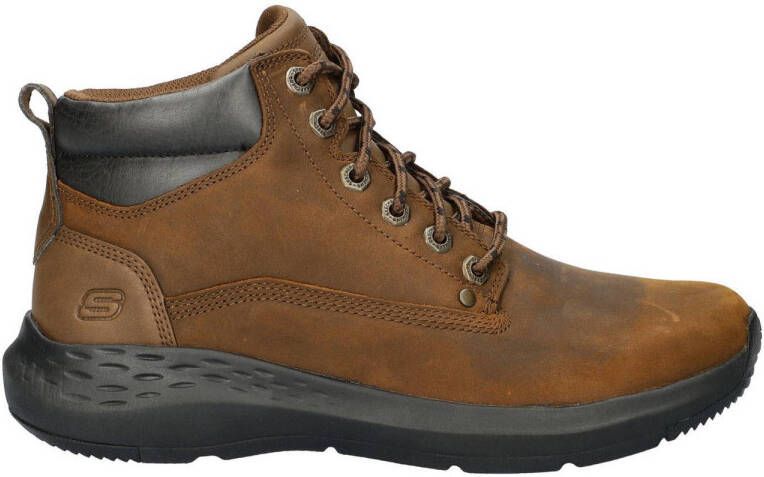 Skechers Parson Ederic nubuck veterboots bruin