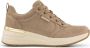 Skechers Billion 2 Prissy N Plush Dames Sneakers Taupe - Thumbnail 1