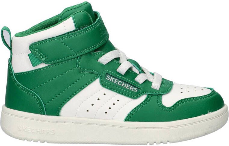 Skechers Quick Street sneakers groen wit