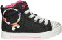 Skechers S-Lights Twinkle Charms Bestie sneakers met lichtjes zwart Meisjes Imitatieleer 33 - Thumbnail 1