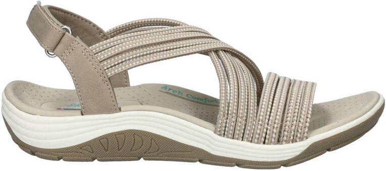 Skechers sandalen beige