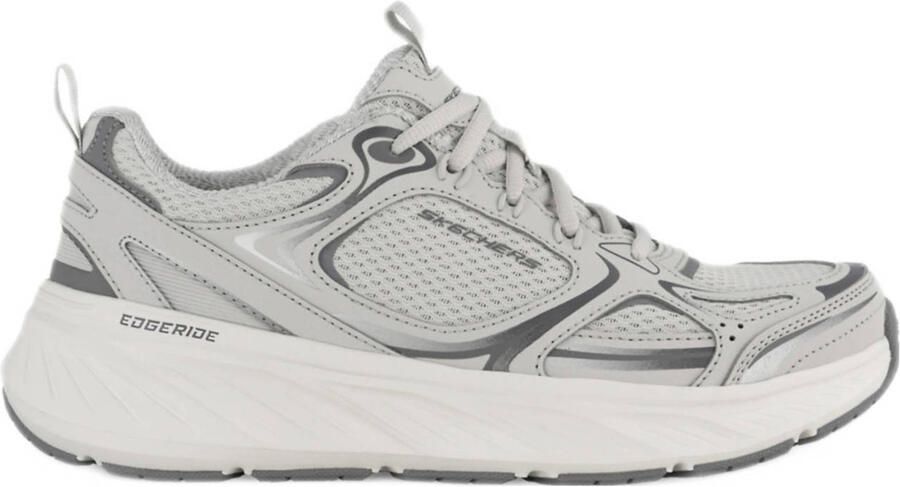 Skechers Sneakers EDGERIDE-SILVER ECLIPSE Retro sneaker veterschoen sportschoen met metallic versieringen