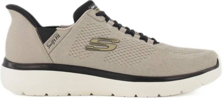 Skechers slip-on sneakers beige