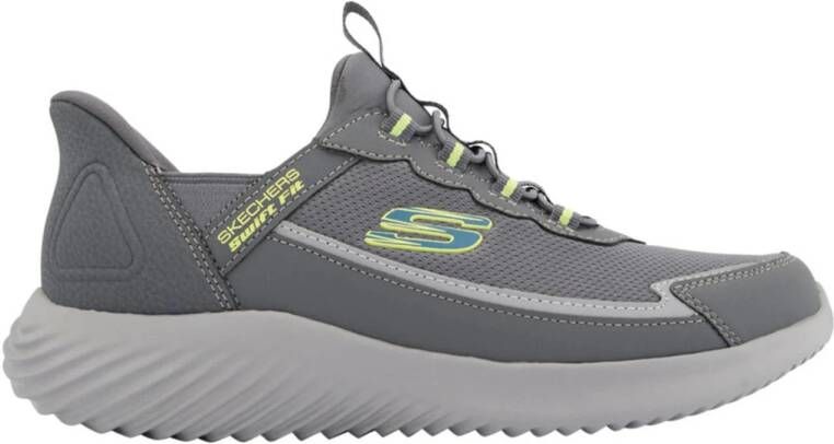 Skechers Grijze BOUNDER SWIFT FIT sneaker