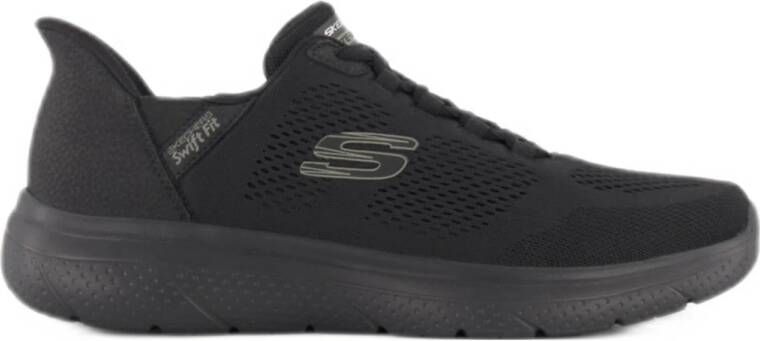 Skechers slip-on sneakers zwart