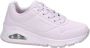 Skechers sneakers lila Paars Meisjes Imitatieleer Effen 29 - Thumbnail 1