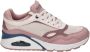 Skechers Uno Heel Hints Sneakers Laag Roze - Thumbnail 1