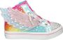 Skechers sneakers roze blauw Meisjes Imitatieleer Meerkleurig 27 - Thumbnail 1