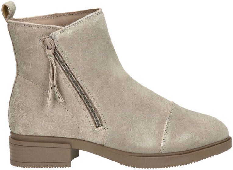 Skechers Tenley suède enkellaarzen beige