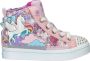 Skechers Twi-Lites 2.0 sneakers met lichtjes roze Meisjes Textiel All over print 30 - Thumbnail 1