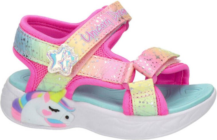 Skechers Unicorn Dreams kinder sandaal Roze