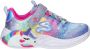 Skechers Unicorn sneakers blauw Meisjes Textiel Meerkleurig 27 - Thumbnail 1