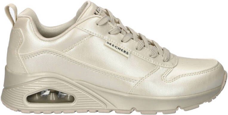 Skechers Uno Galactic sneakers ecru metallic